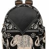 Backpack Handbags | POPUCT Popuct Mini Nylon Backpack Purse Fashion Lightweight Casual Daypack For Women(Elephant)