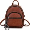 Backpack Handbags | VX VONXURY Vx Vonxury Mini Backpack Purse,Small Convertible Backpack For Women Ladies With Detachable Straps