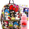 Backpack Handbags | hello Hello Kitty Mini Backpack For Women Set - 10\" Hello Kitty Backpack With Front Pocket For Girls Plus Water Bottle, Stickers, More | Hello Kitty Backpack Bundle