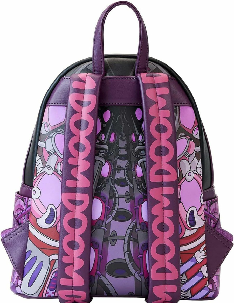 Backpack Handbags | Loungefly Loungefly Nickelodeon Invader Zim Secret Lair Mini Backpack