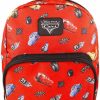 Backpack Handbags | Cars Disney Cars Mini Backpack For Women - 10" Canvas Pixar Cars Backpack With Front Pocket And Bookmark | Lightning Mcqueen Backpack Purse Bundle