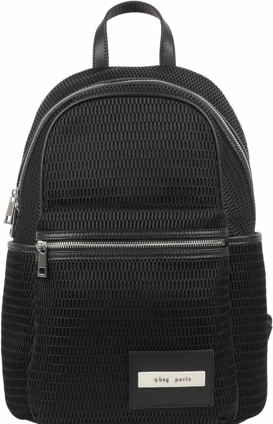 Backpack Handbags | qbag paris Qbag Paris Uni Backpack - Large Capacity, Non-Transparent, Stylish And Popular - Lightweight, Washable, Simple Design For Travel, Gym, Work,- Pc Bag With Zipper