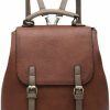 Backpack Handbags | JEN & CO. Jen & Co. Brooks Brown Backpack - Vegan Leather Convertible Shoulder Bag Purses For Women, Womens Knapsack Purse