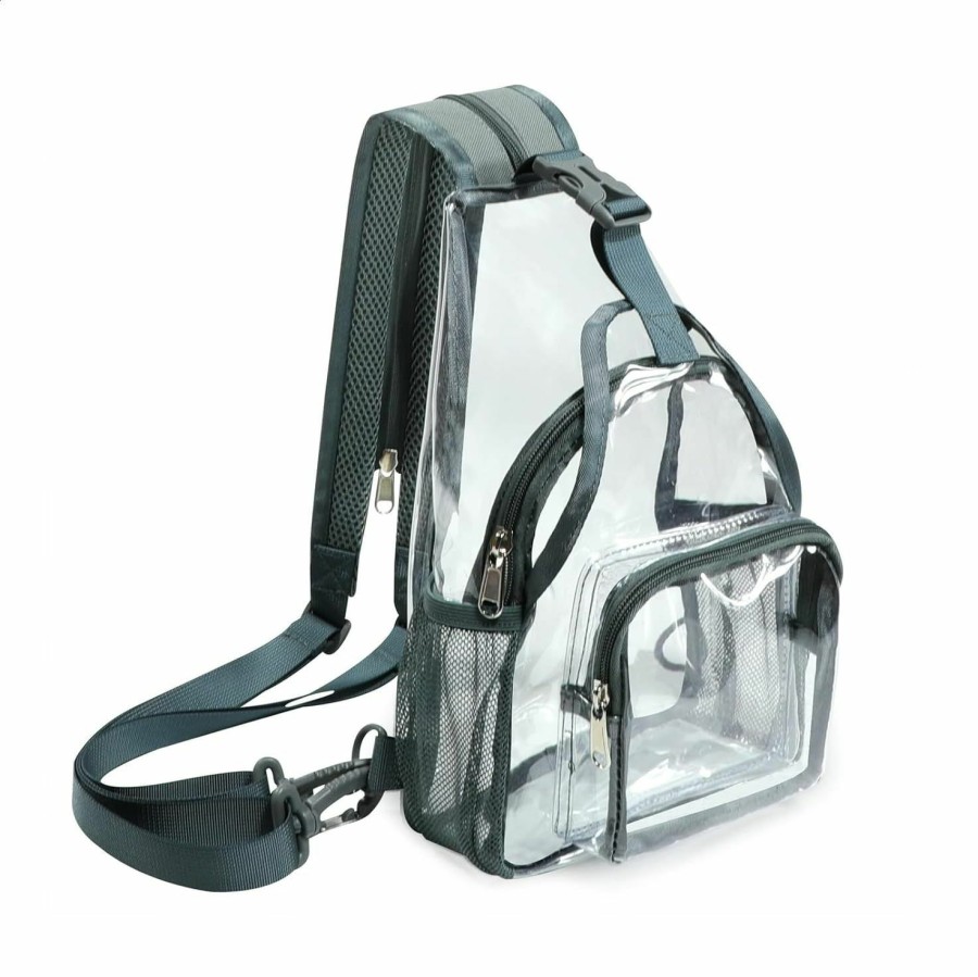 Backpack Handbags | Mildbeer Small Clear Bag Stadium Approved Music Festival Bag, Mini Clear Shoulder Bag, Cute Extra Small Clear Backpack Purse