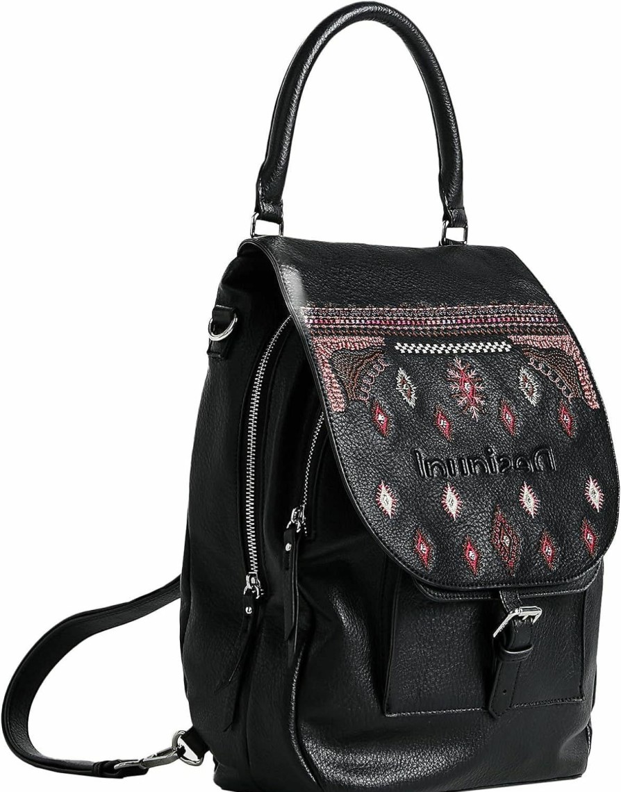 Backpack Handbags | Desigual Desigual Women'S Casual, Black, U