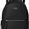 Backpack Handbags | Kate Spade New York Kate Spade New York Chelsea Large Nylon Fashion Adult Backpack, Black, One Size