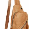 Backpack Handbags | EVVE Evve Multipurpose Small Crossbody Sling Backpack Purse Lightweight Sling Bag For Women Men