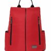 Backpack Handbags | KLEIO Kleio Women'S Lightweight Multifunctional Backpack Handbag For Everyday Travel And Weekend Getaway One Size Red