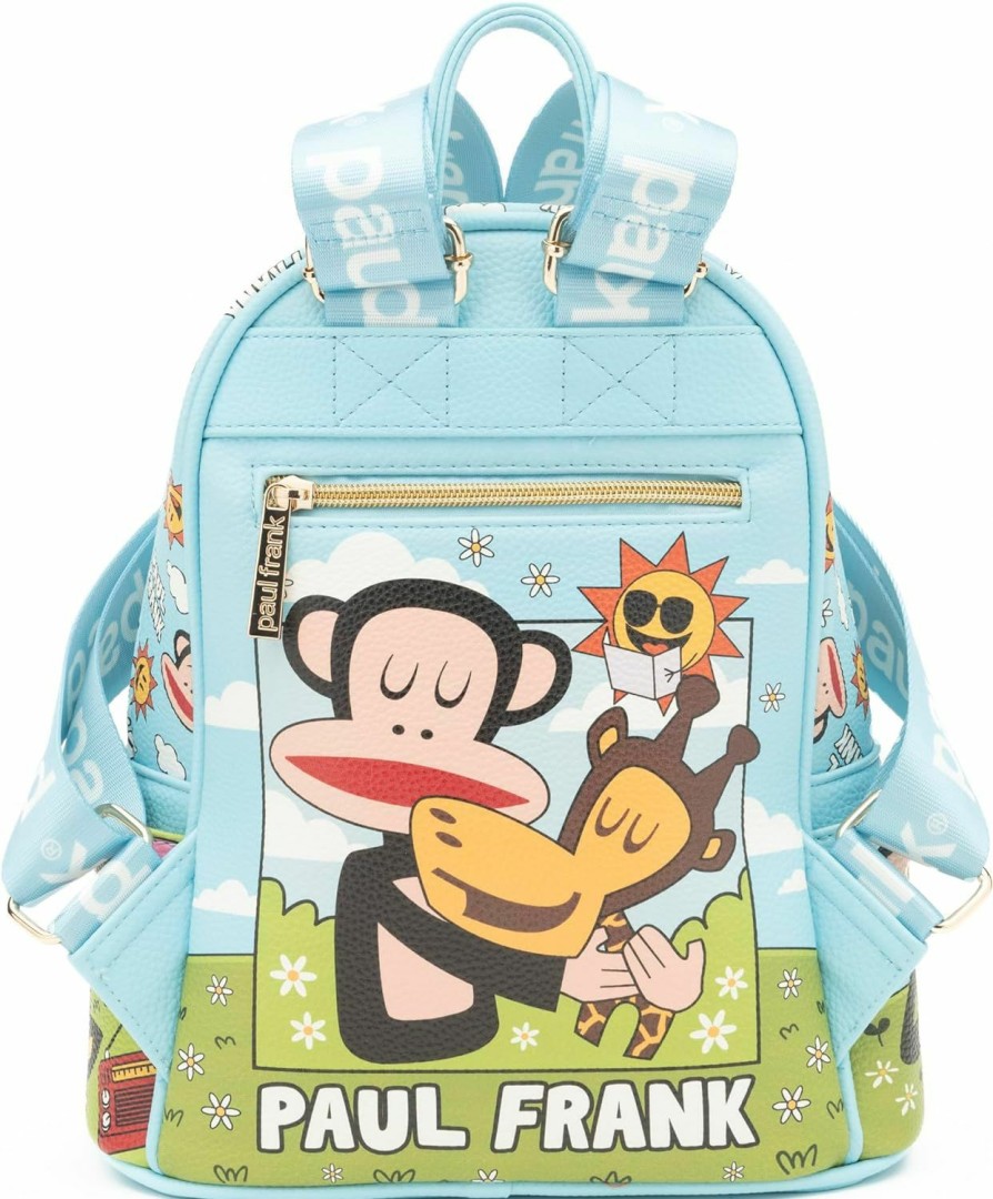 Backpack Handbags | Wondapop Wondapop - Paul Frank 11\" Vegan Leather Fashion Mini Backpack