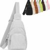 Backpack Handbags | XZQTIVE Xzqtive Corduroy Sling Bag For Women/Men Small Crossbody Backpack Trendy Purse With Adjustable Shoulder Straps