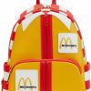 Backpack Handbags | Loungefly Loungefly Mcdonald'S Ronald Mcdonald Cosplay Mini Backpack Bag Purse