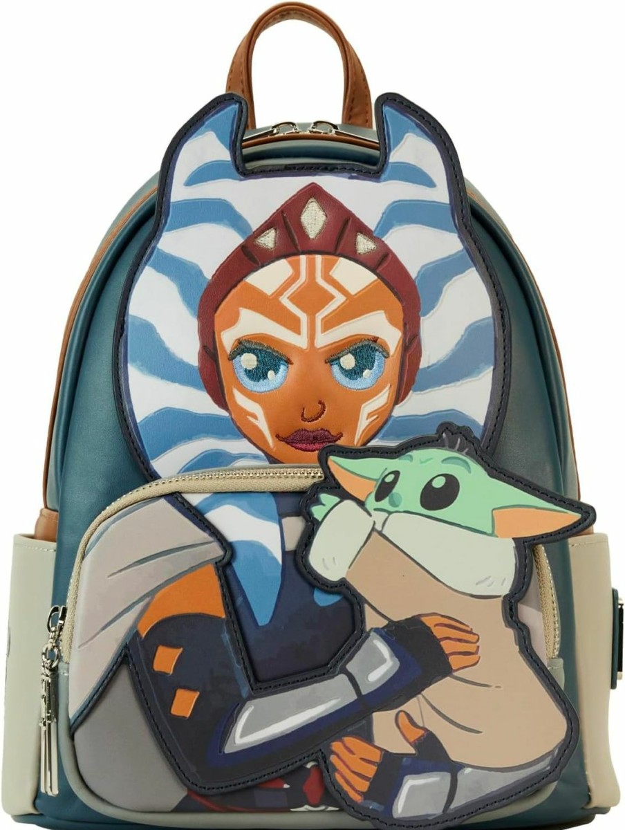 Backpack Handbags | Loungefly Loungefly Star Wars Ahsoka And Grogu Mini Backpack