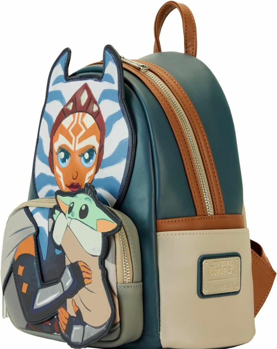 Backpack Handbags | Loungefly Loungefly Star Wars Ahsoka And Grogu Mini Backpack