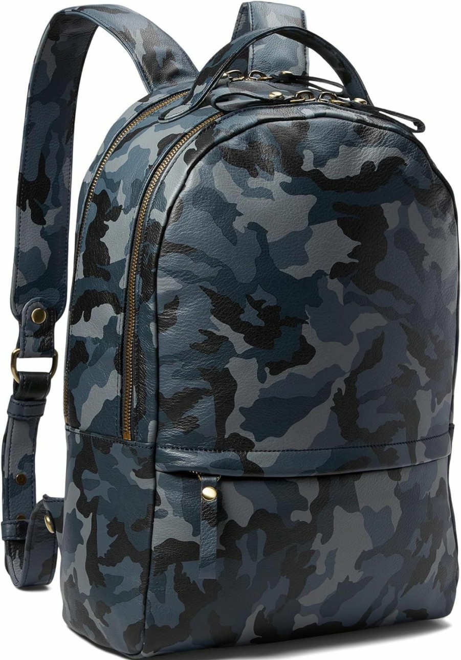 Backpack Handbags | HOBO Hobo Maddox Backpack Blue Camo One Size