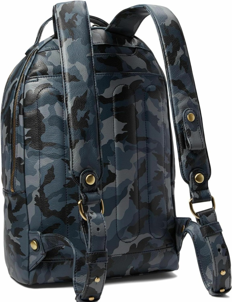 Backpack Handbags | HOBO Hobo Maddox Backpack Blue Camo One Size