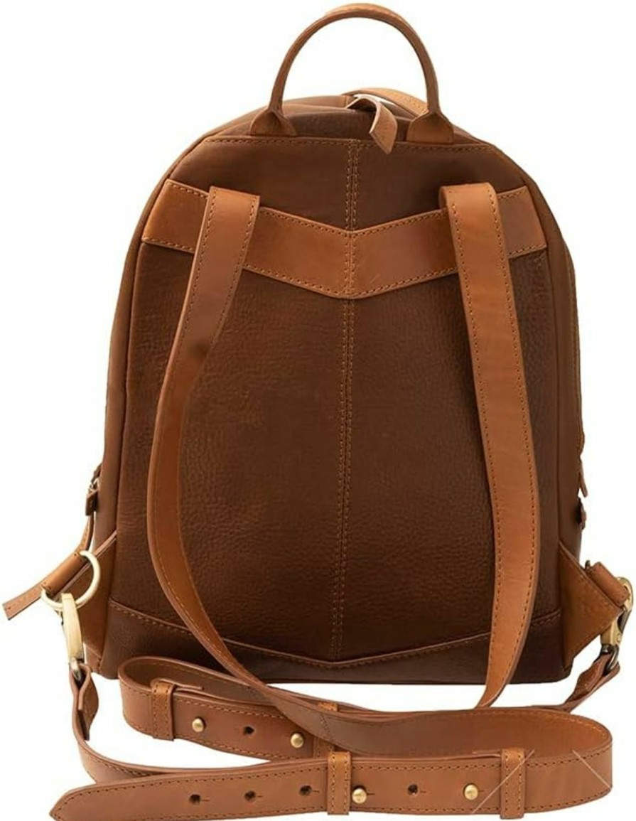 Backpack Handbags | STS Ranchwear Sts Ranchwear Women'S Compact Multi-Function Leather Kai Collection Backpack, Tan, One Size