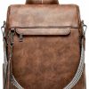 Backpack Handbags | Cnoles Cnoles Backpack Purse For Women Vegan Leather Ladies Large Travel Backpack Fashion Casual College Shoulder Bag