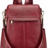 Backpack Handbags | Kattee Kattee Women'S Anti-Theft Backpack Purse Genuine Leather Shoulder Bag Fashion Ladies Satchel Bags