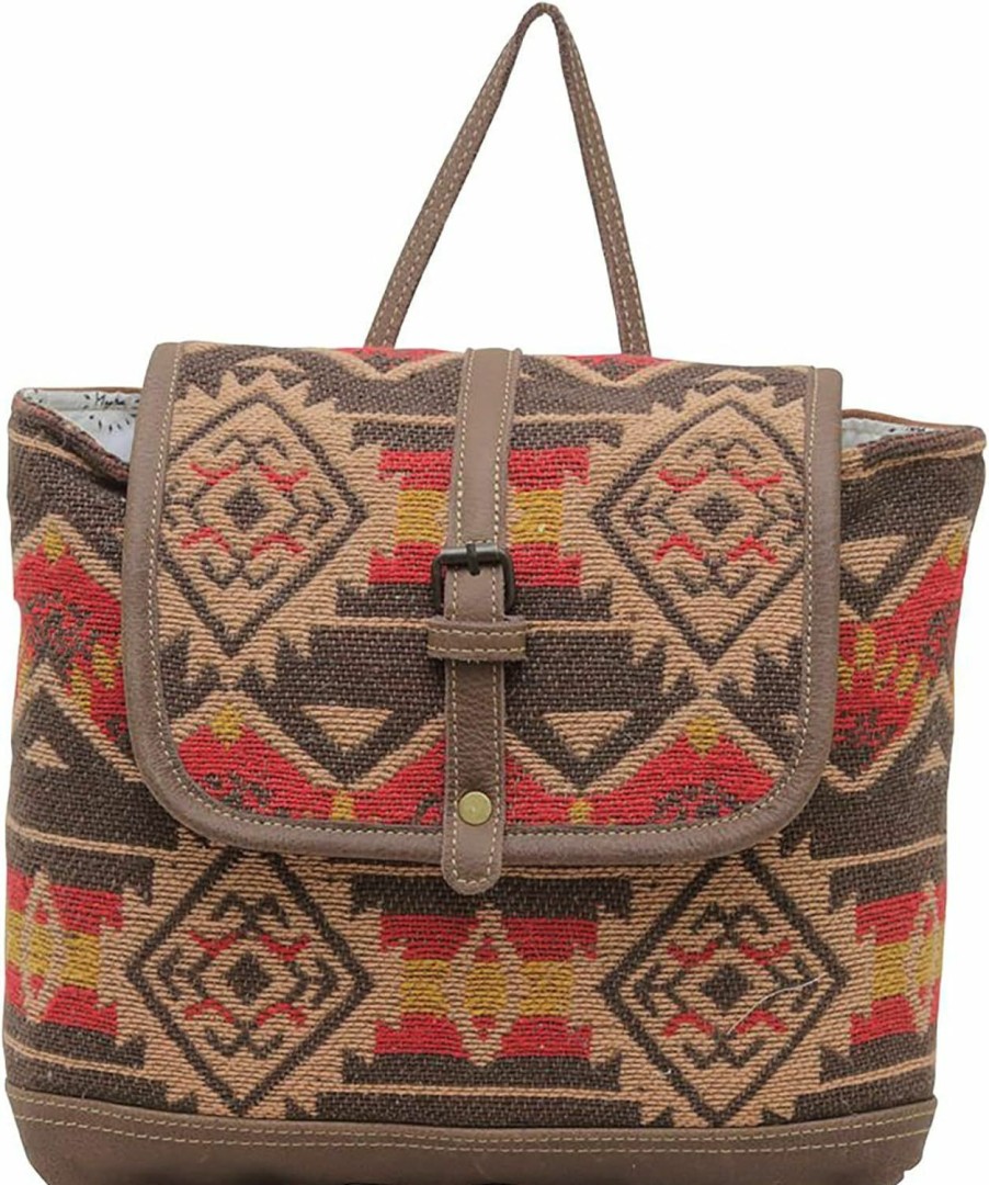 Backpack Handbags | Myra Bag Myra Bag Western Leather Backpack Bag For Women - Boho Print