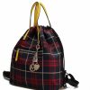 Backpack Handbags | MKF Collection Mkf Backpacks For Women Shoulder Bag, Medium Shoulder Backpack Purse Red Yellow