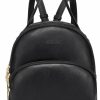 Backpack Handbags | Cnoles Cnoles Small Backpack Purse For Women Vegan Leather Girls Mini Travel Backpack Fashion Casual College Travel Shoulder Bag (Black)