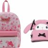 Backpack Handbags | FashionFritz & Little Bitz Fashionfritz & Little Bitz Mini Backpack & Beanie Women'S Bundle Compatible With My Melody - Bundle Contains 1 Mini Backpack & 1 Beanie