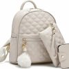 Backpack Handbags | BAG WIZARD Mini Backpack Purse For Women Cute Leather Backpacks Women Small Shoulder Bag