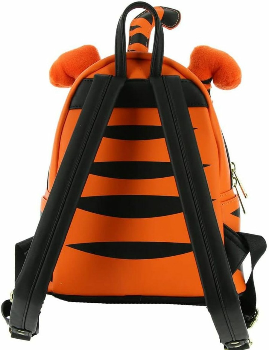 Backpack Handbags | Loungefly Loungefly Winnie The Pooh Tigger Cosplay Mini Backpack Orangeblack