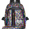 Backpack Handbags | Fmeida Fmeida Mini Sequin Backpack 11\" Small Glitter Backpacks For Women Ladies