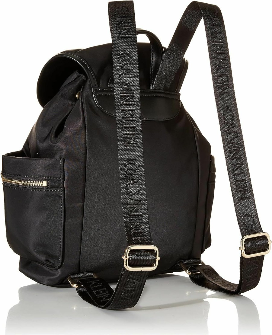 Backpack Handbags | Calvin Klein Calvin Klein Belfast Nylon Buckle Backpack