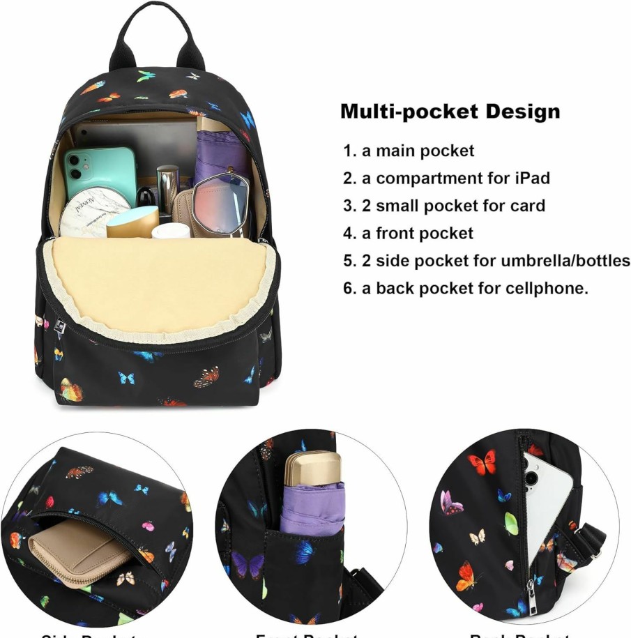 Backpack Handbags | Yusudan Yusudan Panda Mini Backpack For Women Girls, Small Backpack Purse For Teens Kids School Travel (Pink)