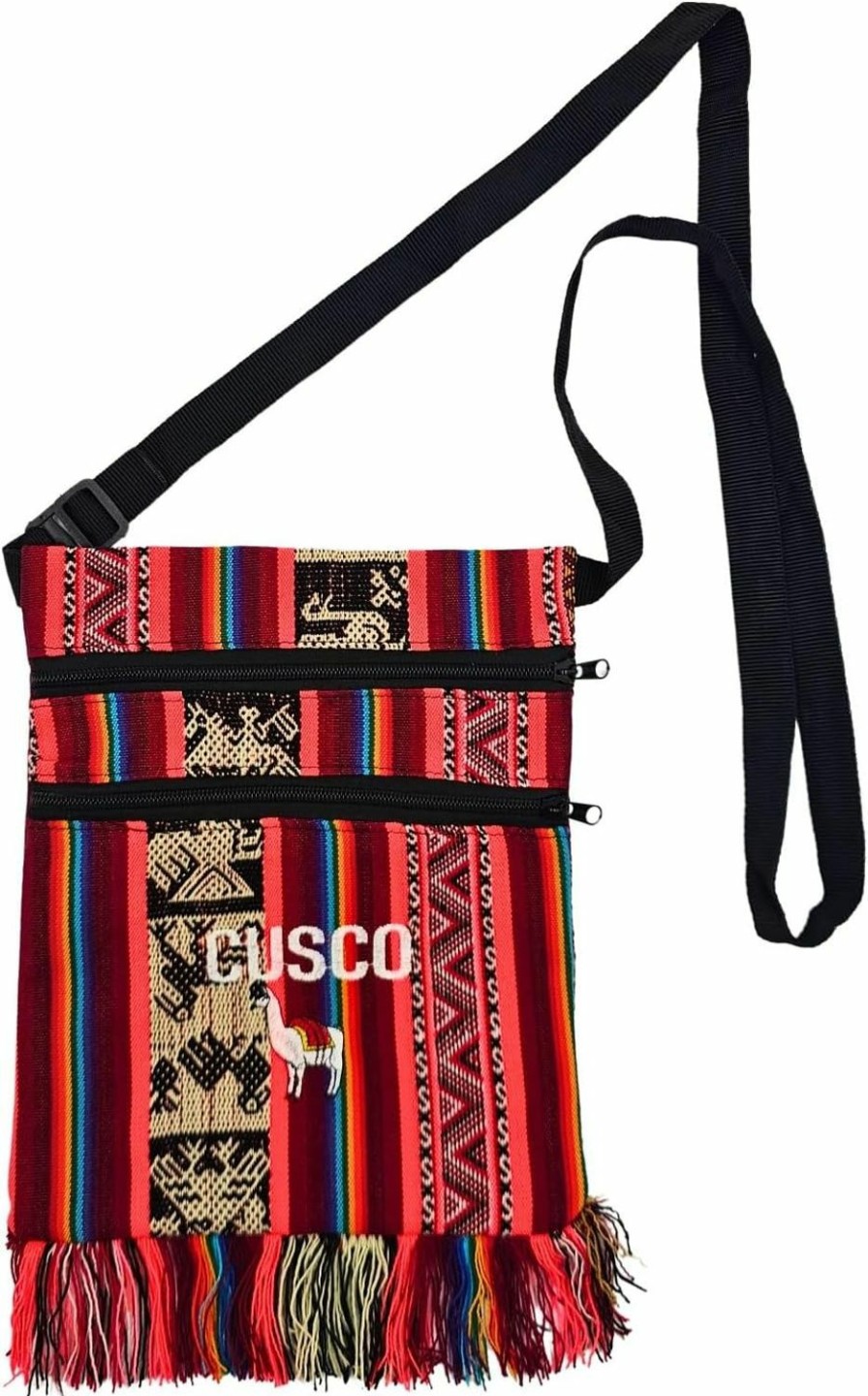 Backpack Handbags | Generic Peruvian Handcrafted Backpack From Cusco - Authentic Handcrafted Elegance From The Andes Handbag, Uni Wallet (Style 1)