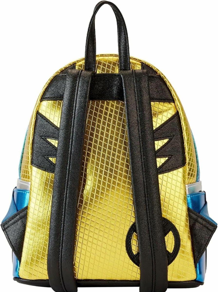 Backpack Handbags | Loungefly Marvel Metallic X-Men Wolverine Cosplay Mini Backpack