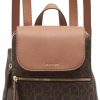 Backpack Handbags | Calvin Klein Calvin Klein Reyna Signature Key Item Flap Backpack