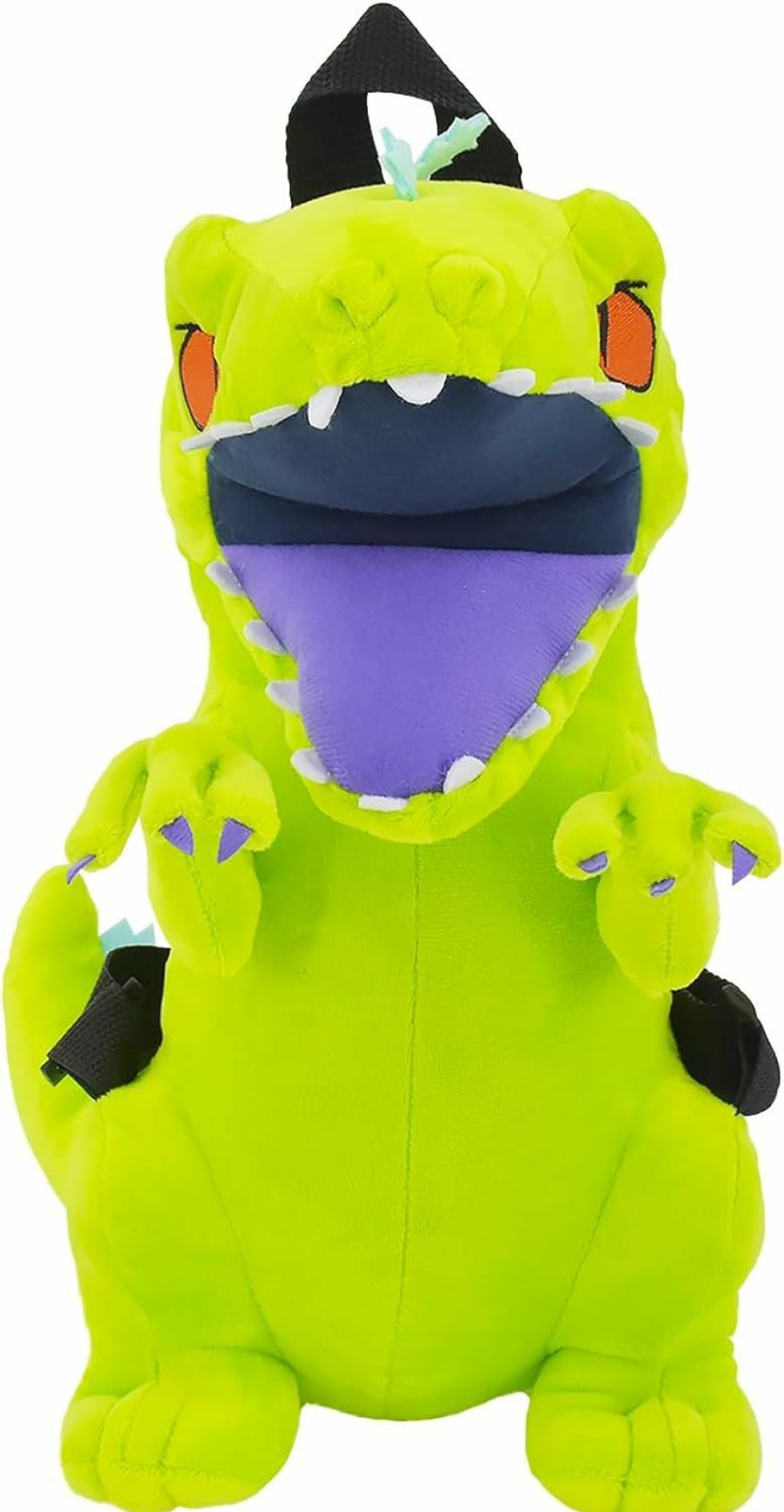 Backpack Handbags | Concept One Concept One Rugrats Mini Backpack, Reptar Plush Small Travel Bag Purse For Men And Women, Adjustable Shoulder Straps, Green, 13 Inch