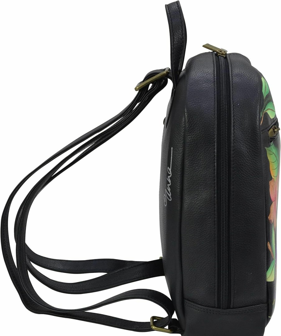 Backpack Handbags | Anna by Anuschka Anna By Anuschka Hand Painted Women'S Genuine Leather Medium Backpack