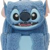 Backpack Handbags | Loungefly Loungefly Disney Stitch Plush Sherpa Mini Backpack