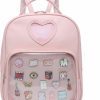 Backpack Handbags | CHERRY SAUCE Cherry Sauce Ita Bag Backpack Heart Shaped Purse Jk Uniform School Bags For Anime Pins Display With Insert