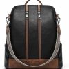 Backpack Handbags | Cnoles Cnoles Backpack Purse For Women Vegan Leather Ladies Large Travel Backpack Fashion Casual College Shoulder Bag