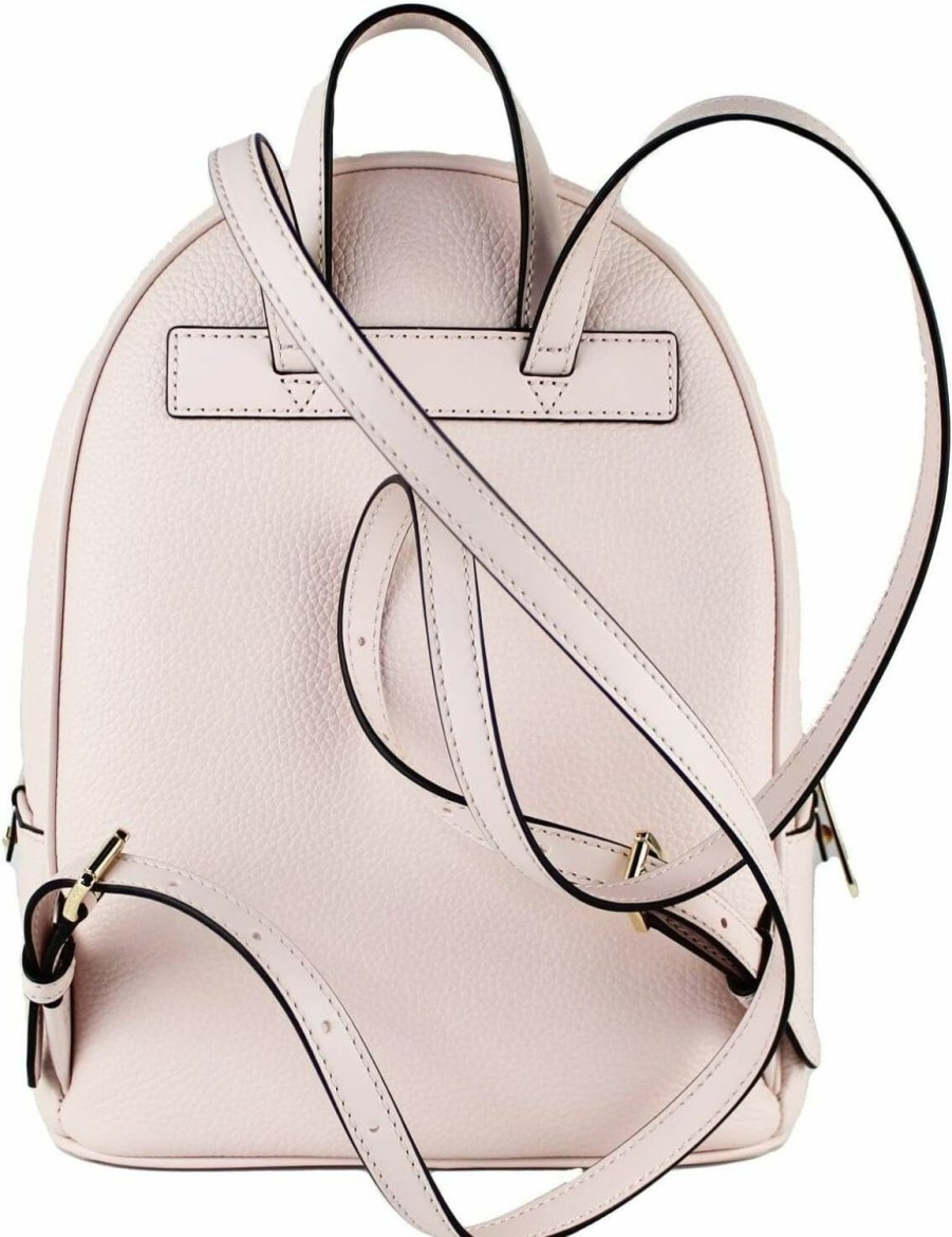 Backpack Handbags | Michael Kors Michael Kors Adina Kenly Backpack Powder Blush Pink Pebbled Leather