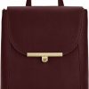 Backpack Handbags | KATIE LOXTON Katie Loxton Dani Womens Vegan Leather Convertible Strap Top Handle Handbag Purse Backpack Plum