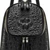 Backpack Handbags | COOLCY Coolcy Small Crocodile Leather Backpack Purse For Women Designer Ladies Fashion Bag