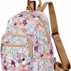 Backpack Handbags | OCTBERSIEG Octbersieg Small Nylon Backpack For Women Waterproof Cute Small Lightweight Backpack For Women Travel Fashion Purse Multiple Colors And Pattern (Purple)